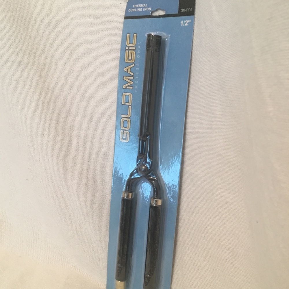 1/2” Gold Magic Professional Thermal Curling Iron